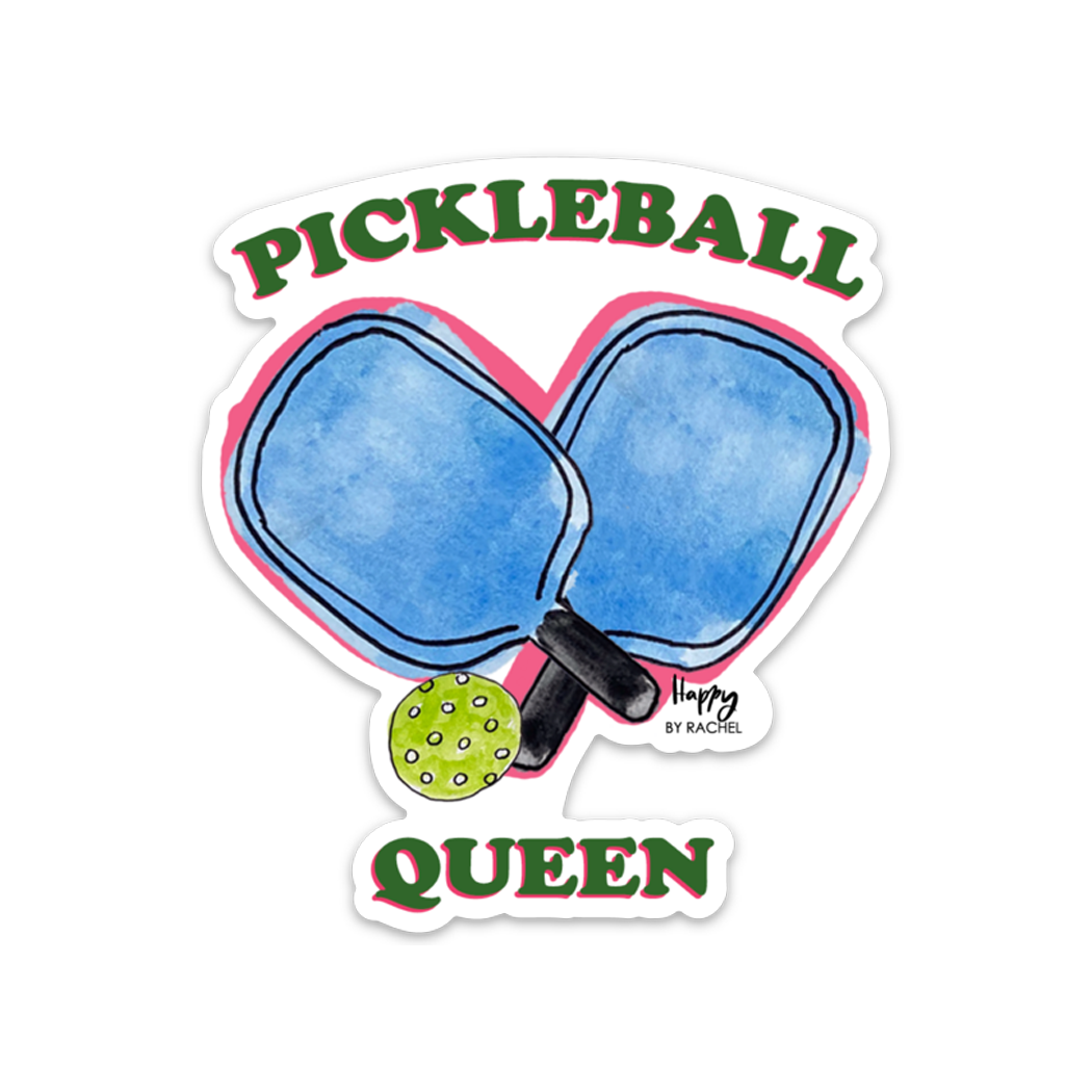 Pickleball Queen Sticker