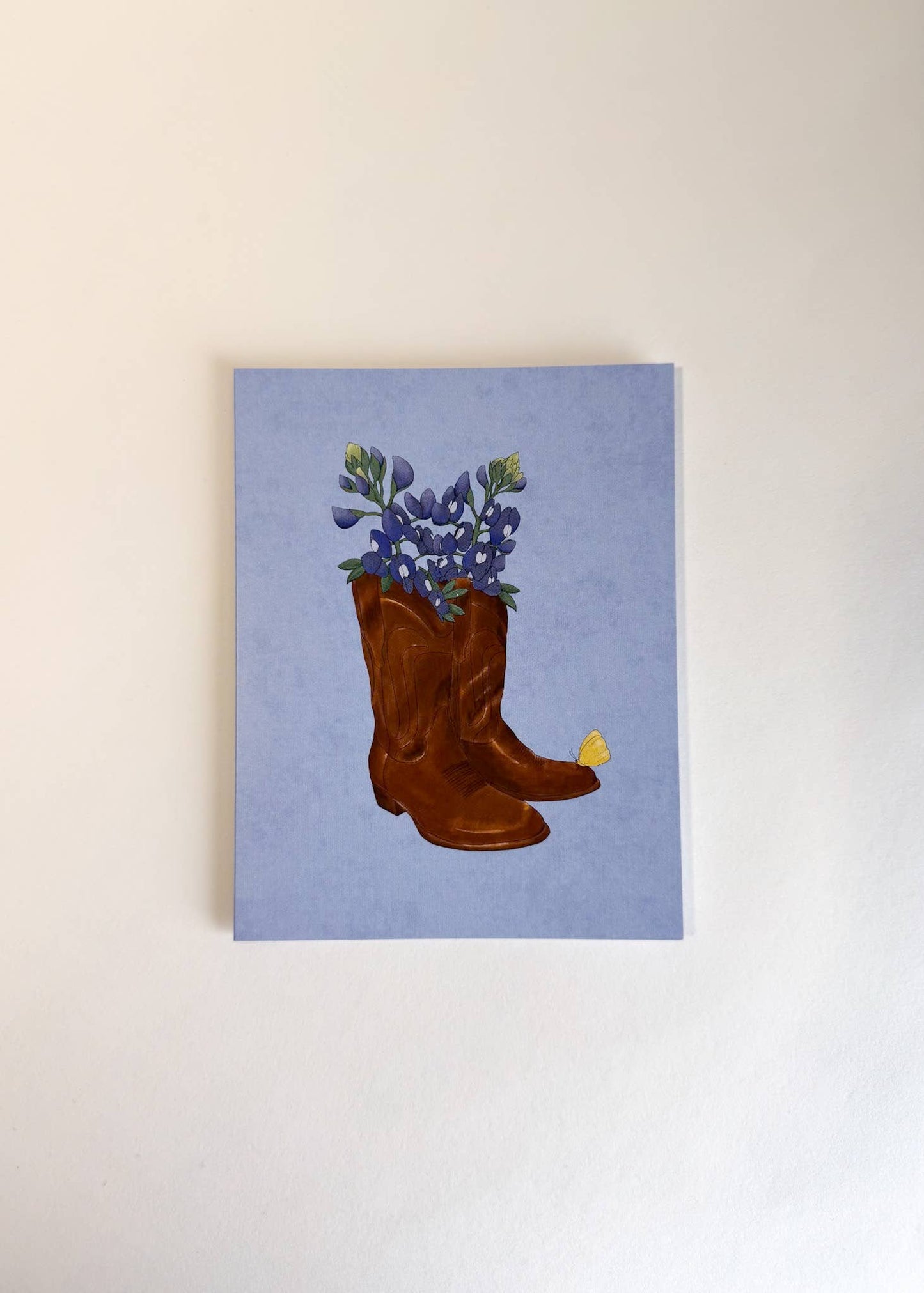 Cowboy Boots Greeting Card