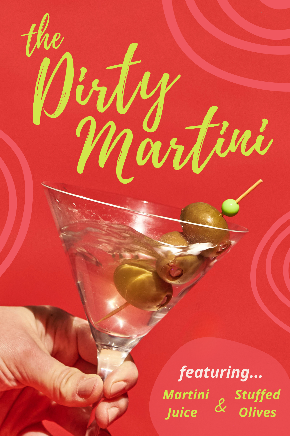 Gift Set- The Dirty Martini Cocktail