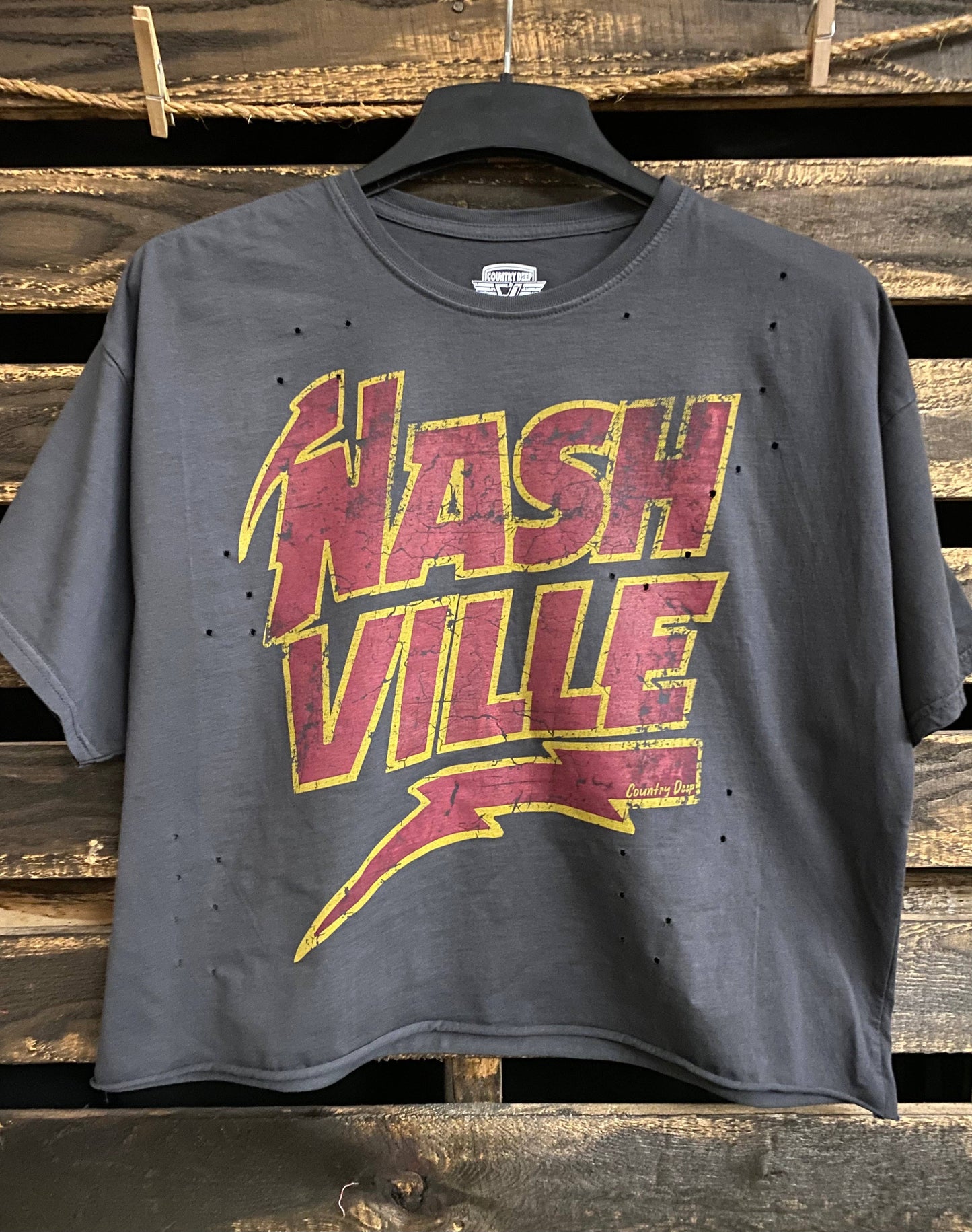 Cropped T-Shirt - Nashville