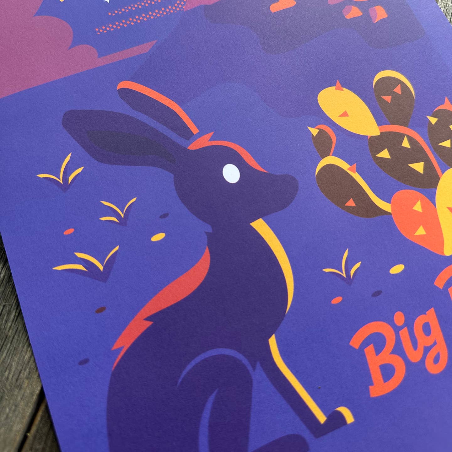 Print - Big Bend Jackrabbit