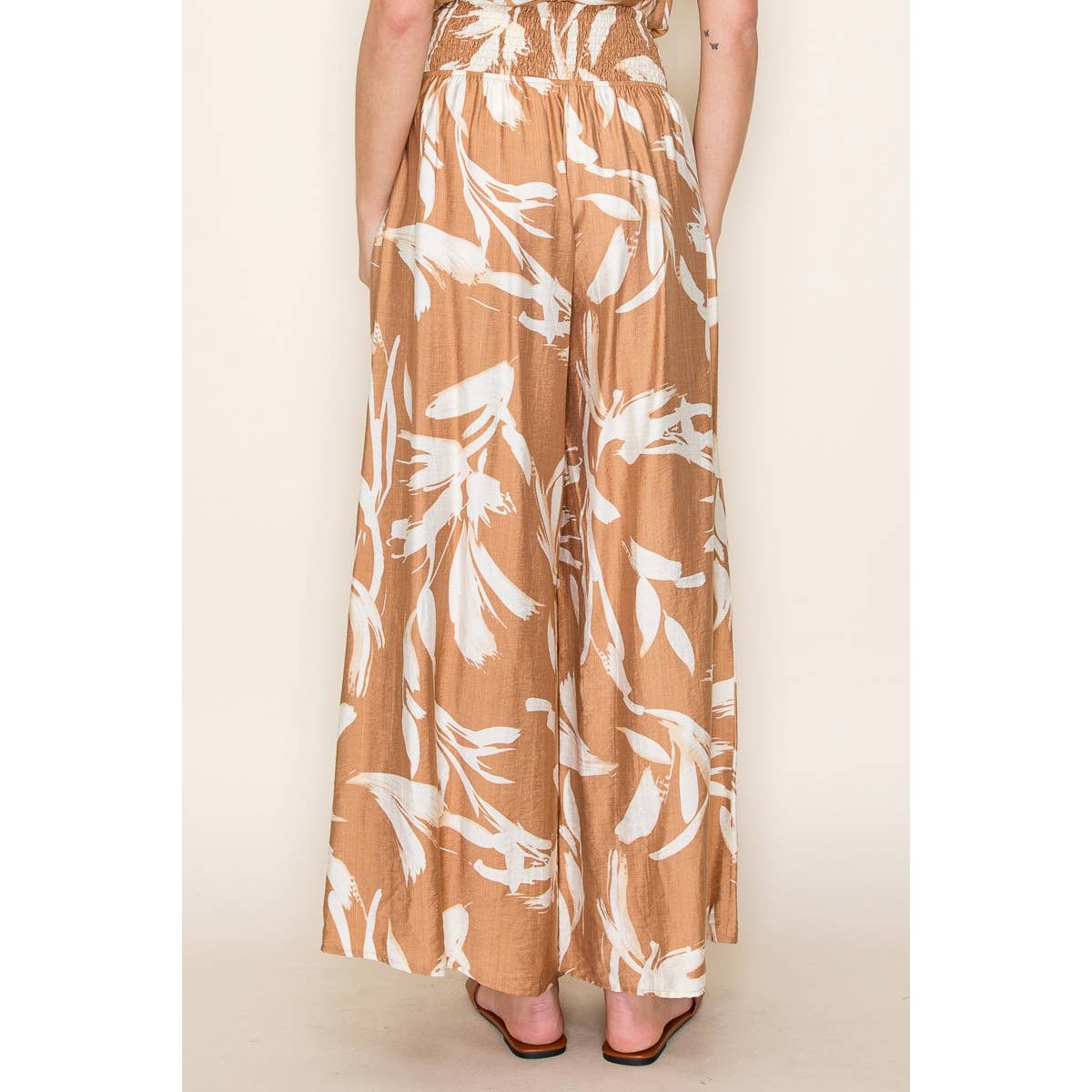 FLORAL PRINT PANTS