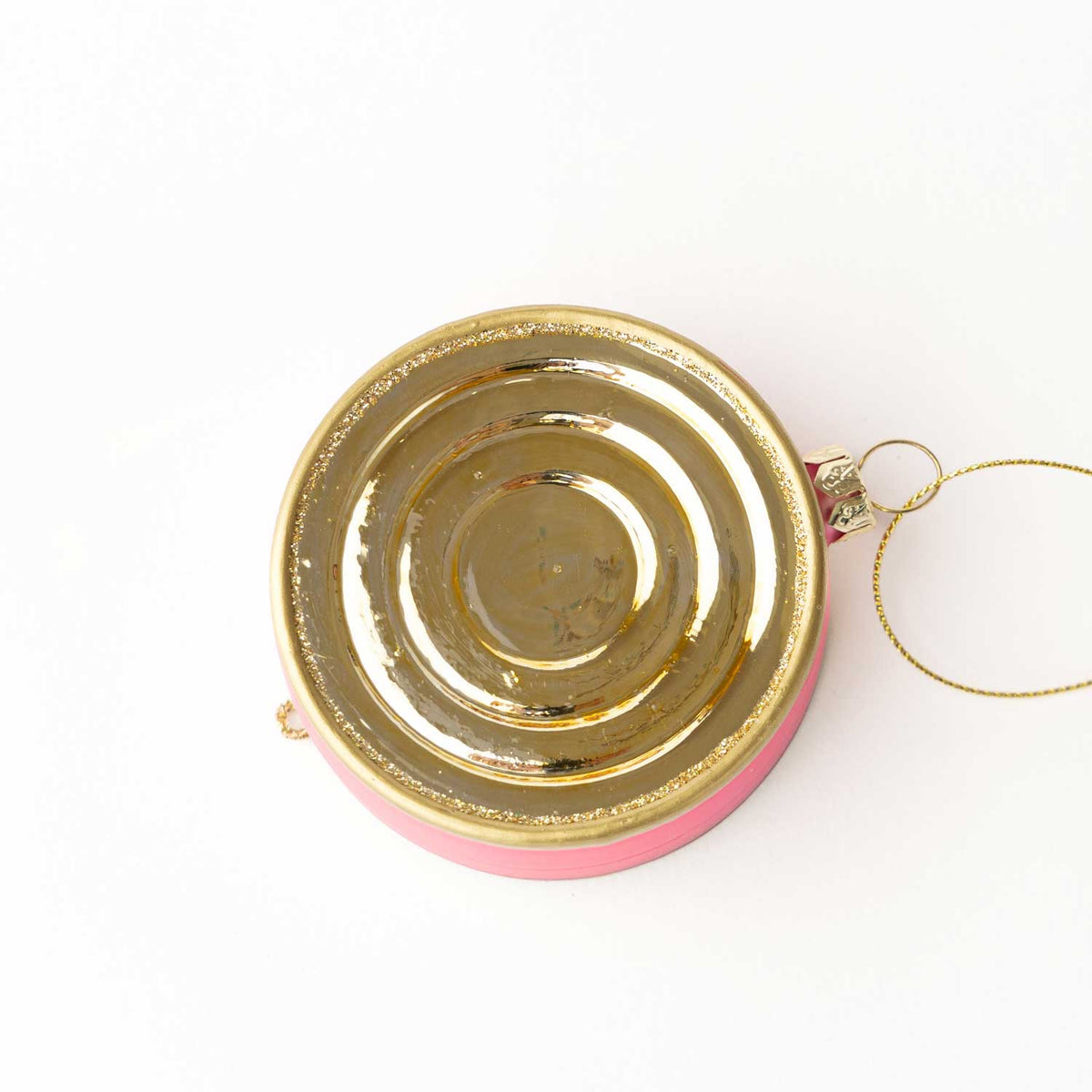 Ornament - Caviar Tin Glass Christmas