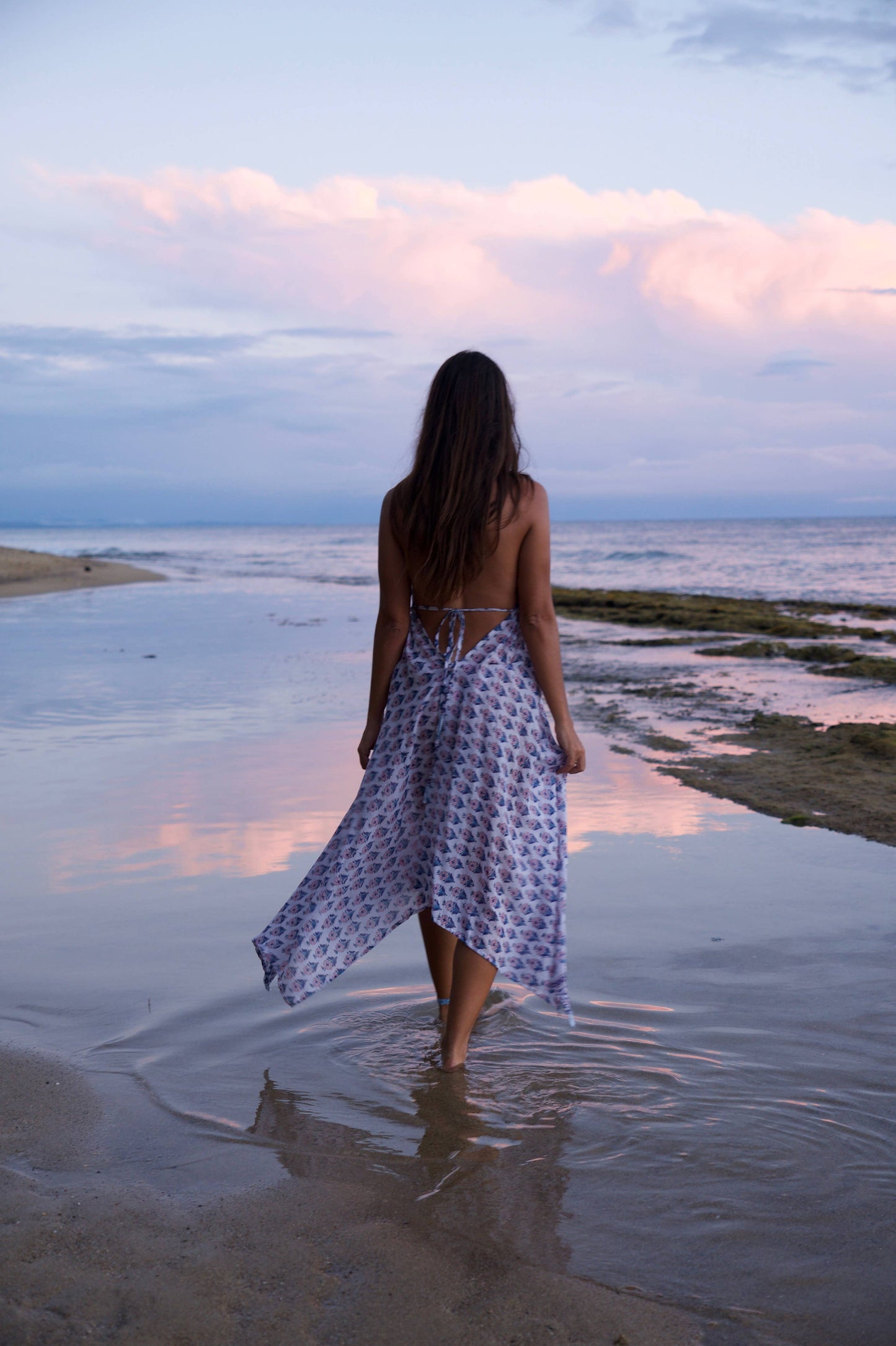 Dress- Beach Dusty Petal