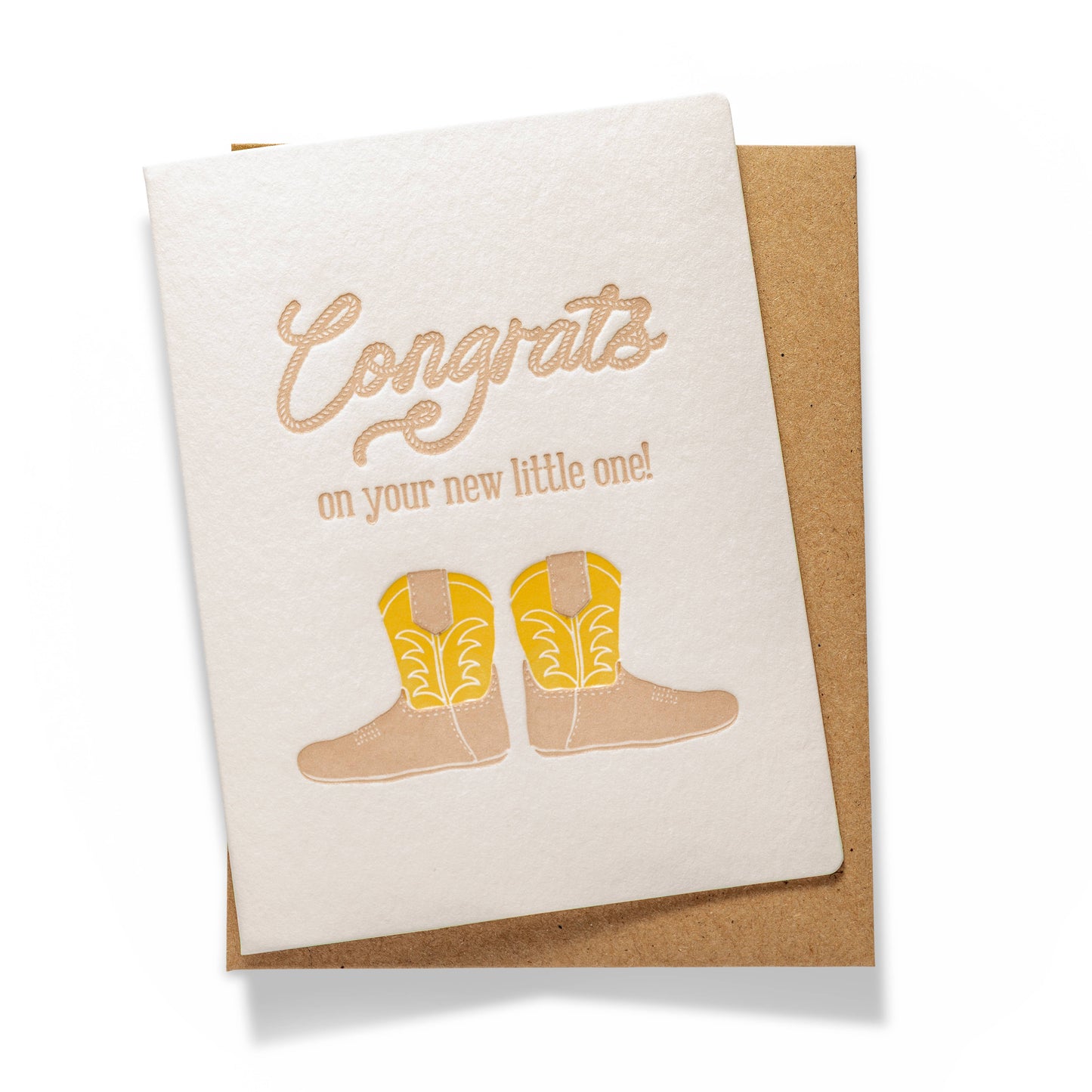Greeting Card | Baby Boots