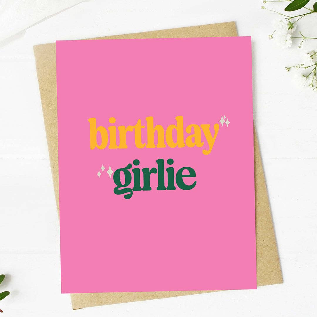 Greeting Card - Birthday Girlie