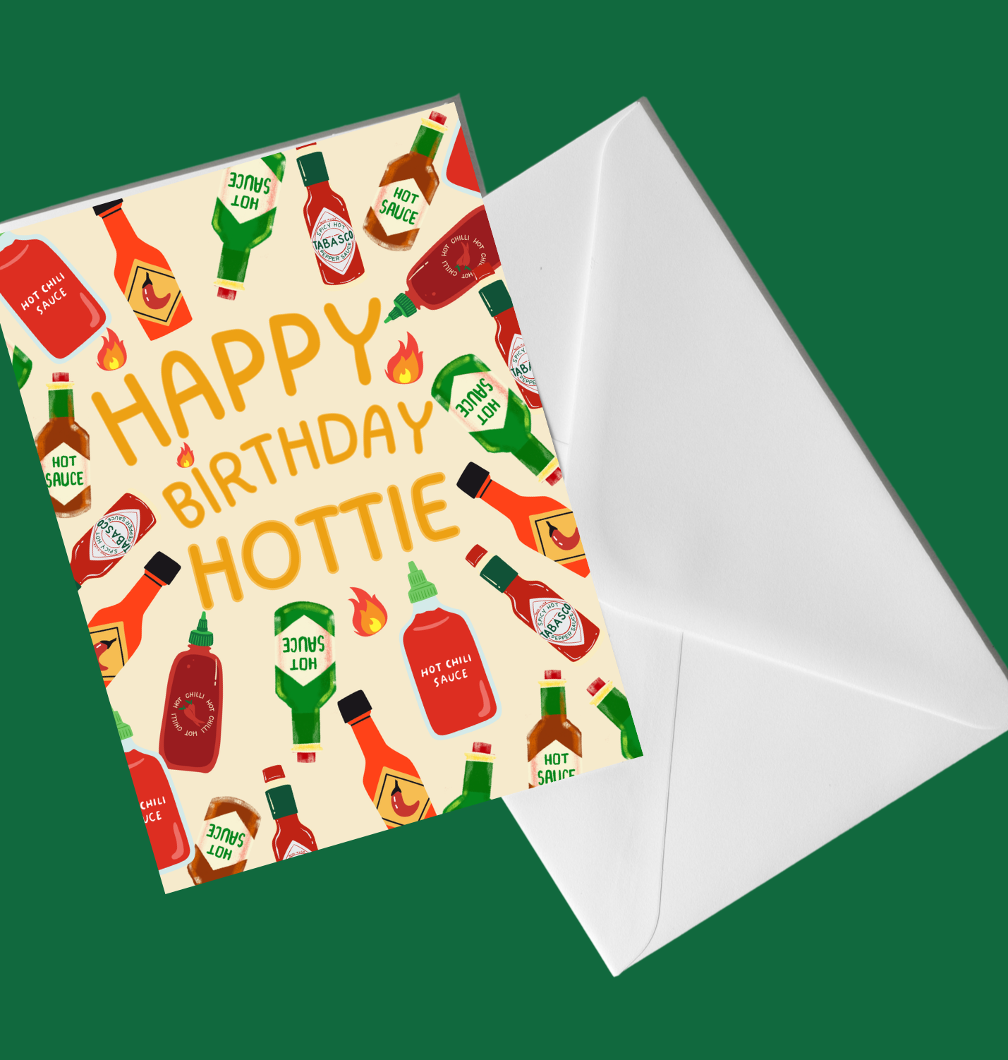 Card- Happy Birthday Hottie