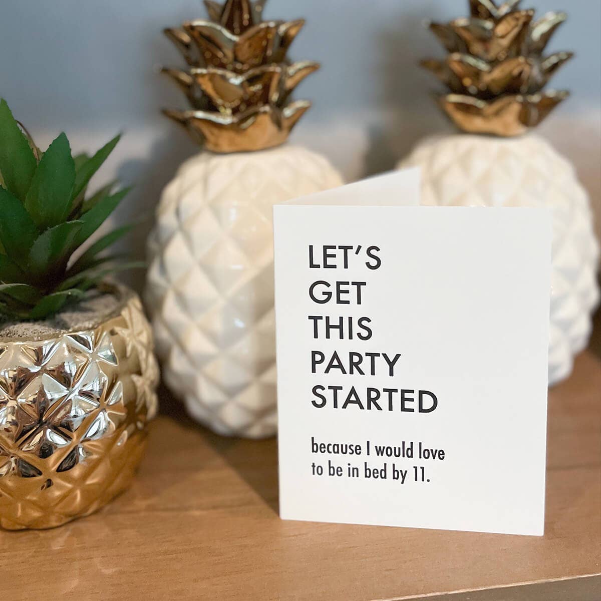 Greeting Card - Birthday - Party Started