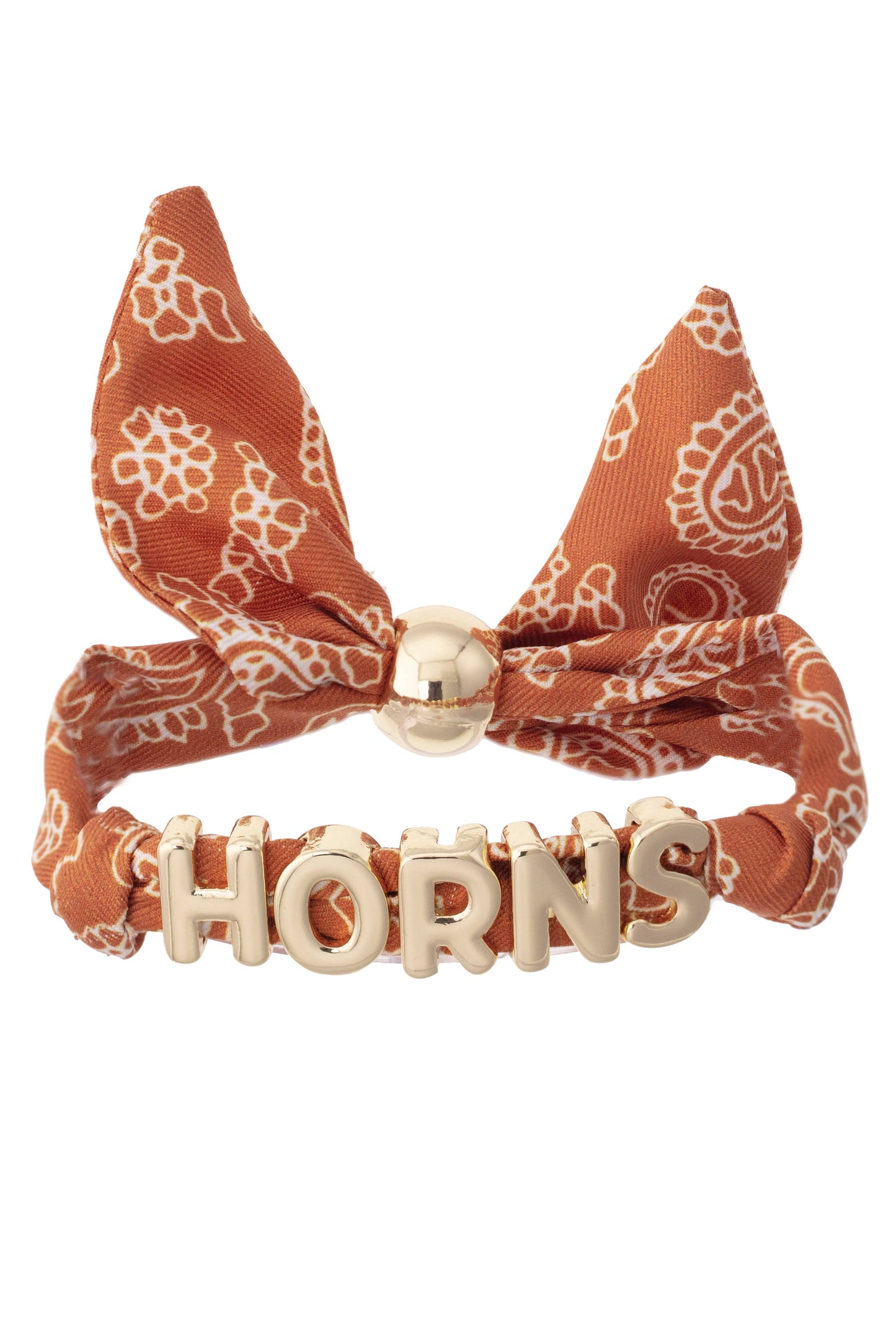 Bracelet- Texas Longhorns Bandana Slider