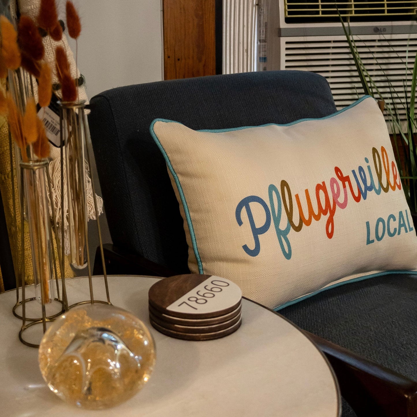 Round Zip Code Coasters