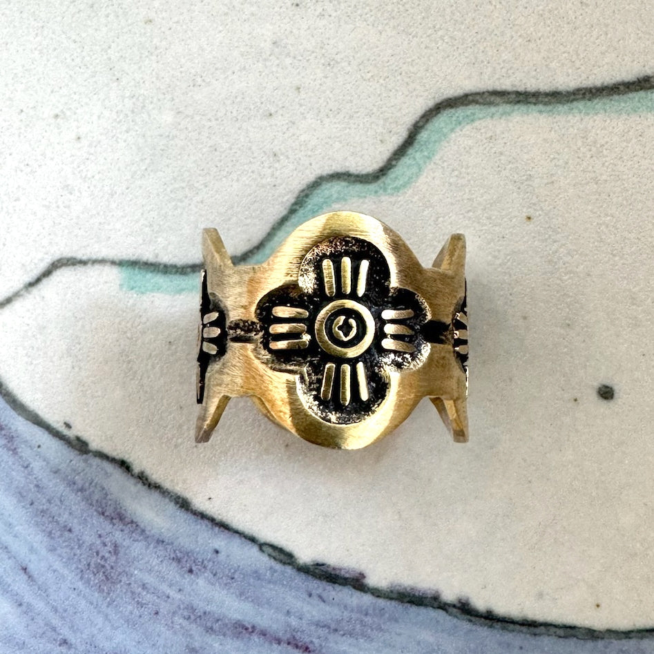Gladys Brass Bandana Slide