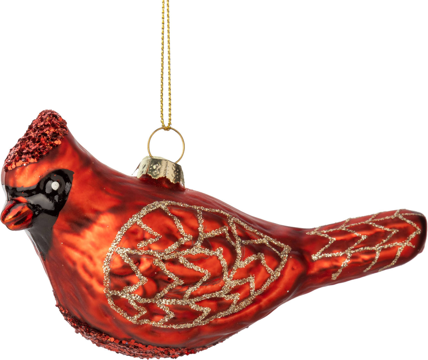 Ornament- Glass Cardinal