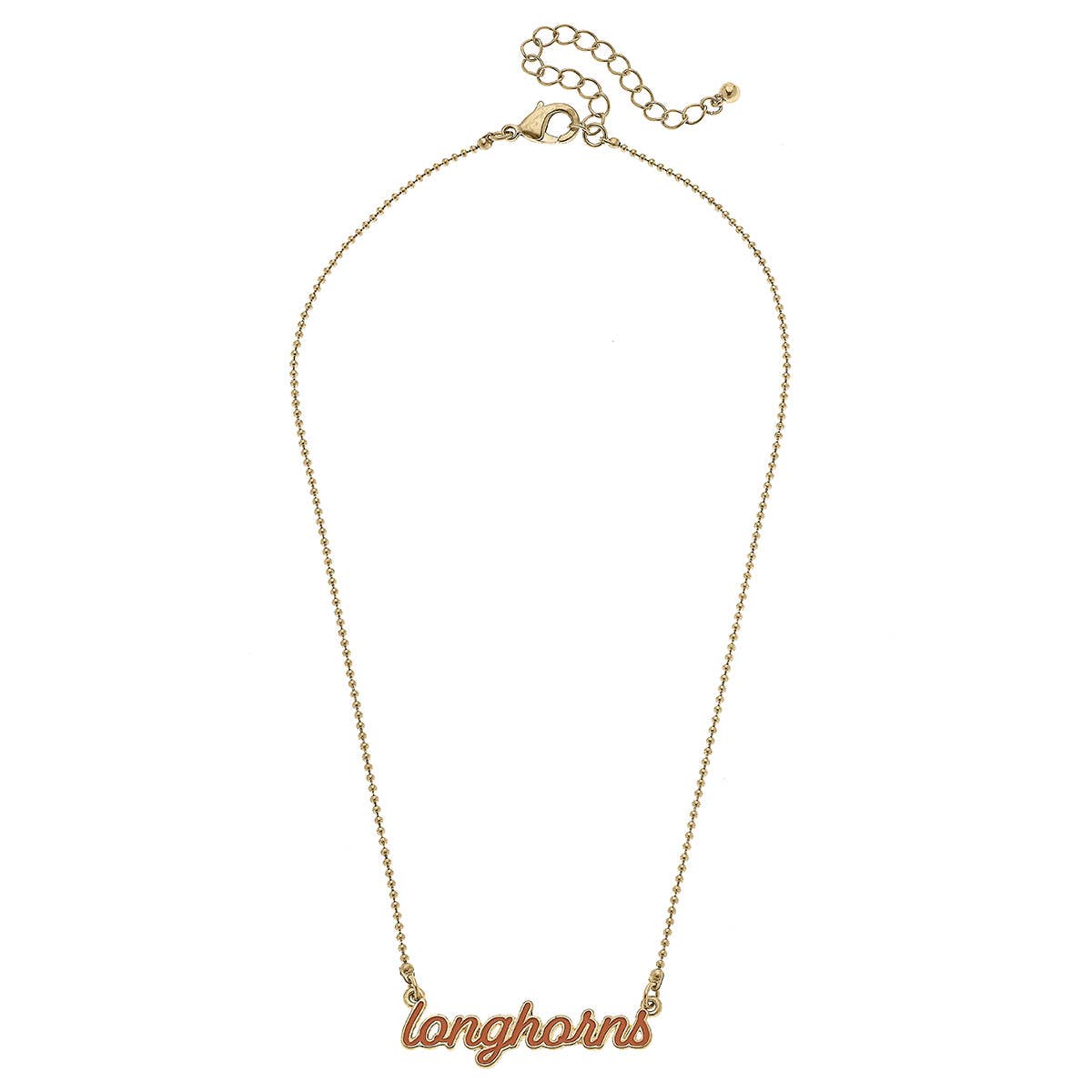 Necklace- Texas Longhorns