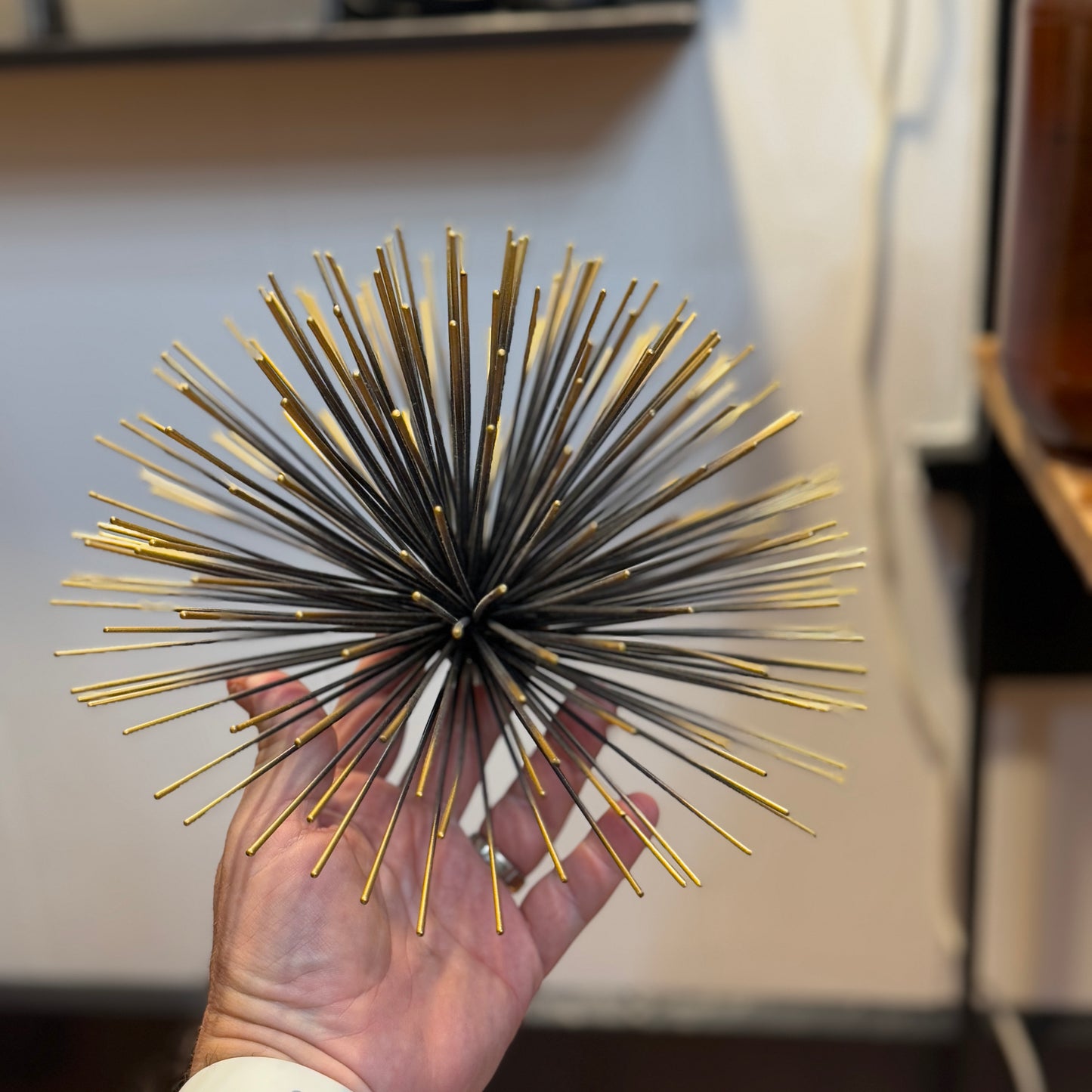 Black and Gold Starburst