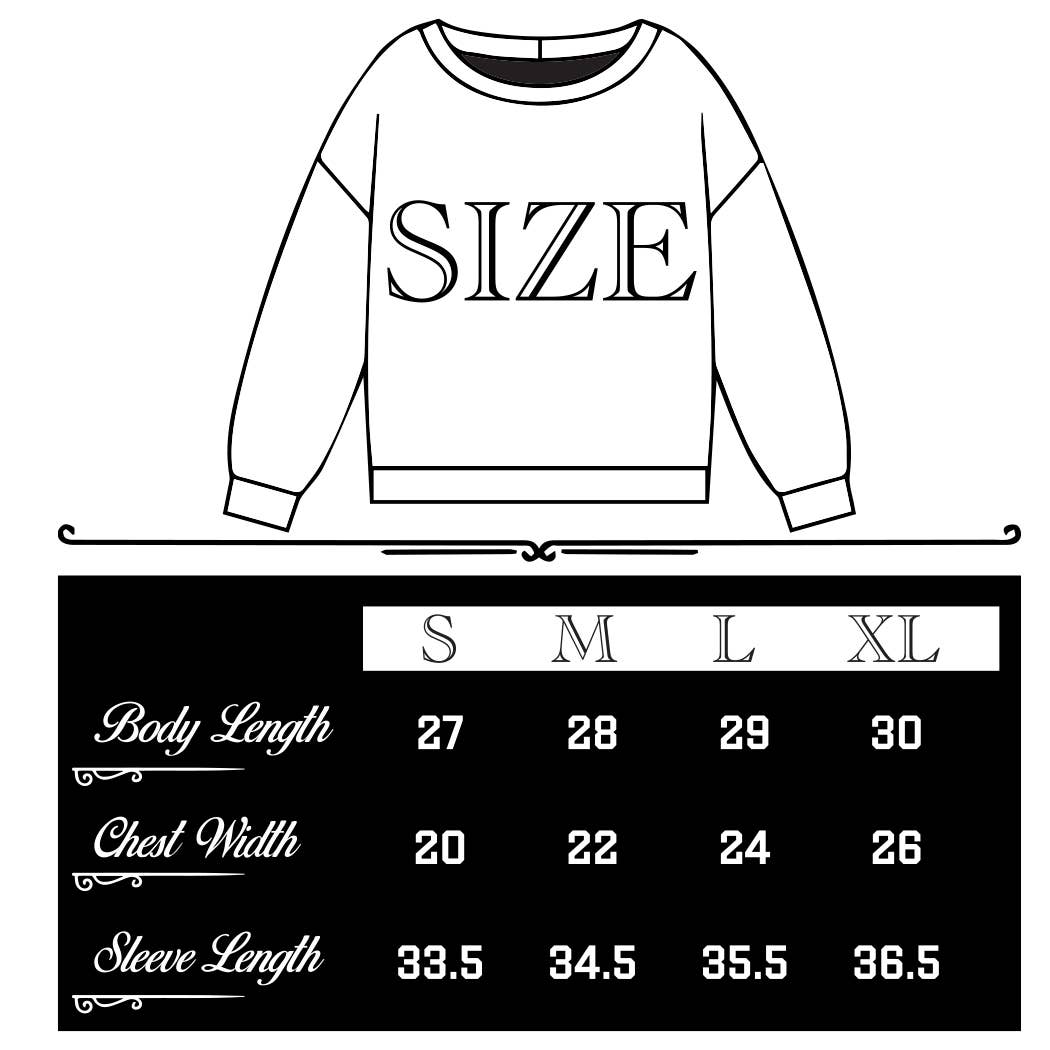 Sweatshirt - Merry, Puff Letters