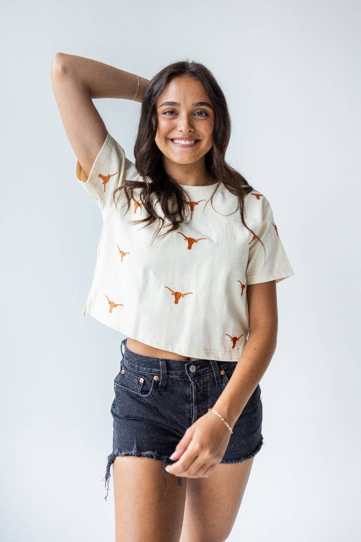 Cropped Tee- UT