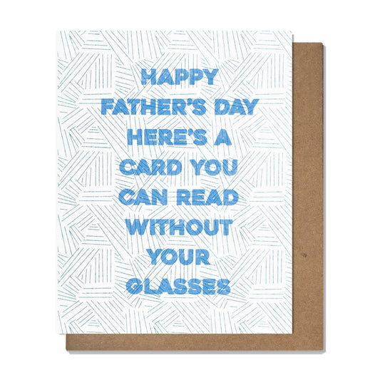Greeting Card - Father's Day - Dad Glasses