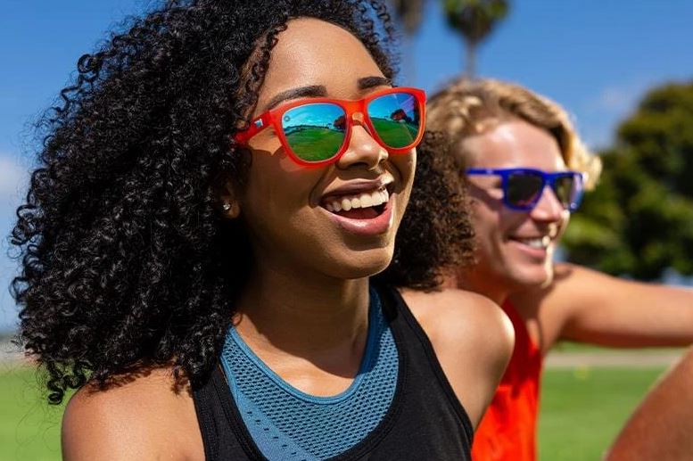 Sunglasses by Knockaround - Premiums Sport - Fruit Punch / Aqua