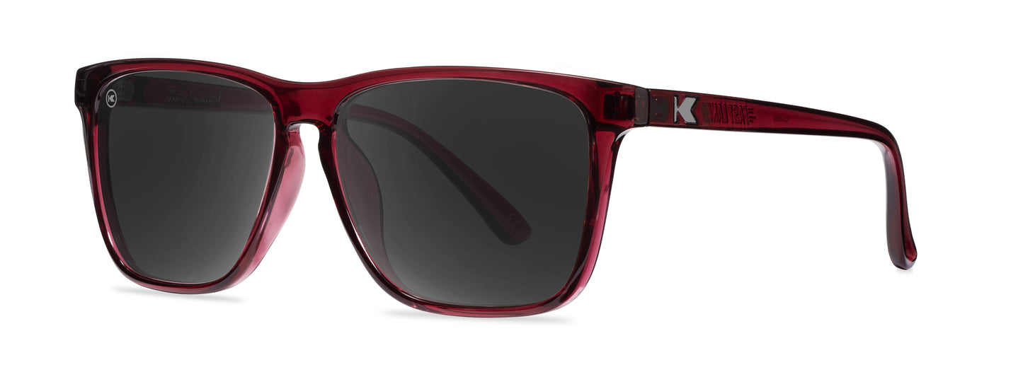 Sunglasses by Knockaround - Fast Lanes - Black Cherry