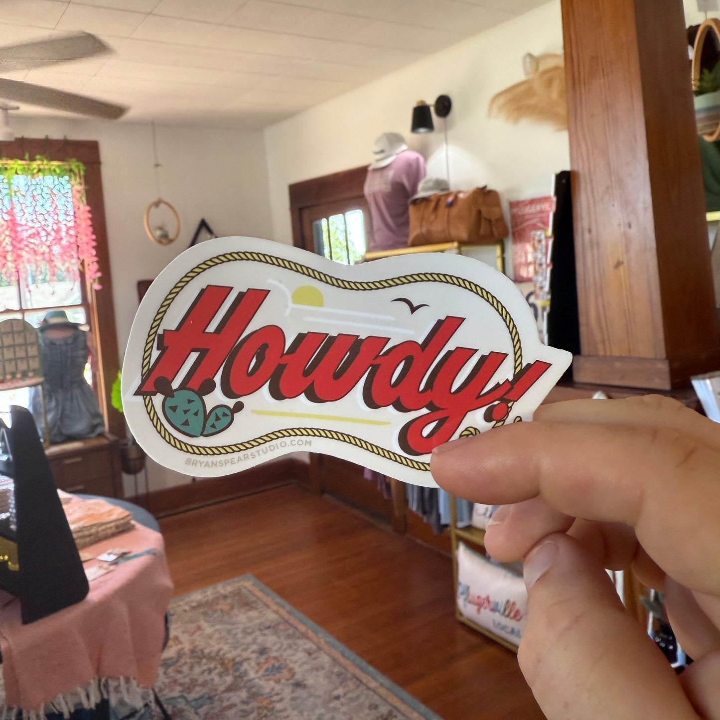 Sticker - Howdy!