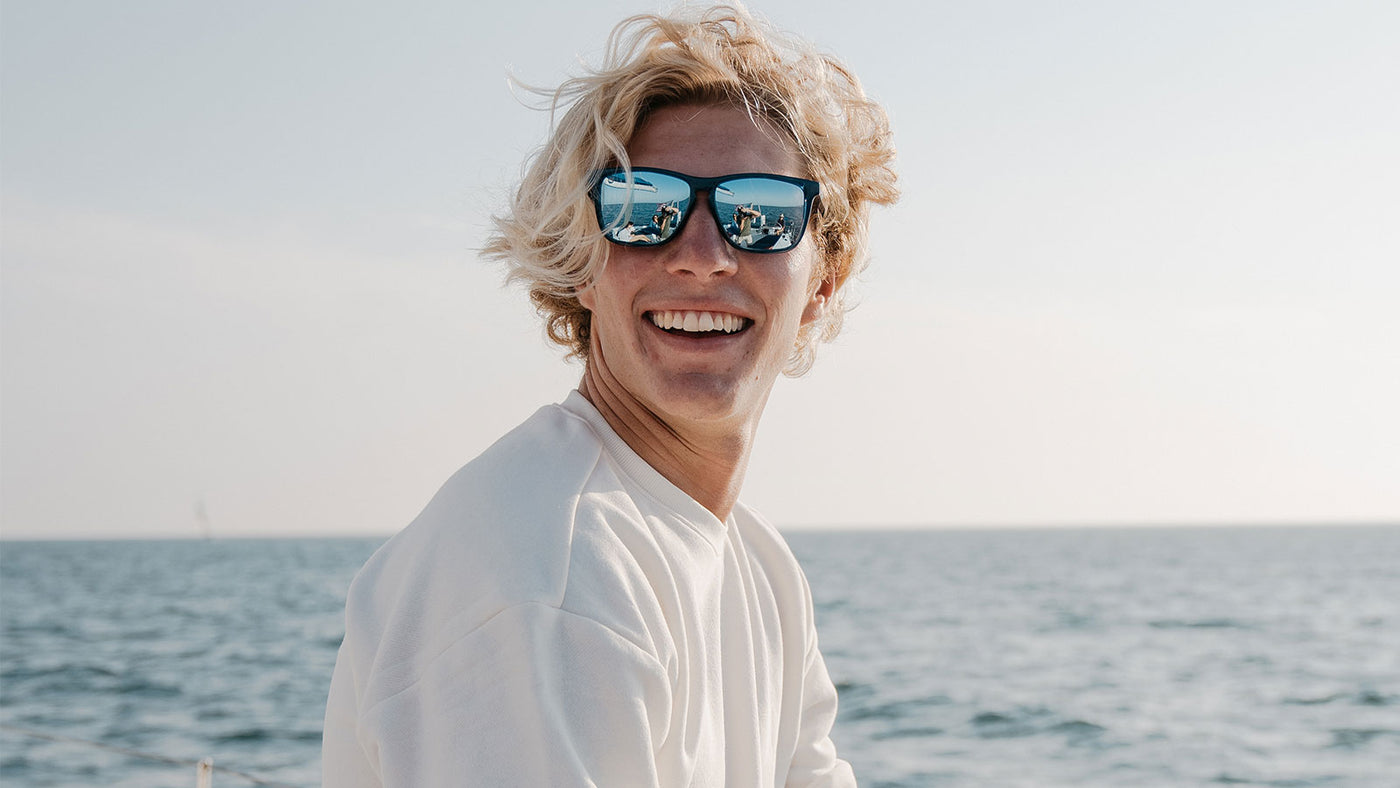 Sunglasses by Knockaround - Fast Lanes - Harbor Light