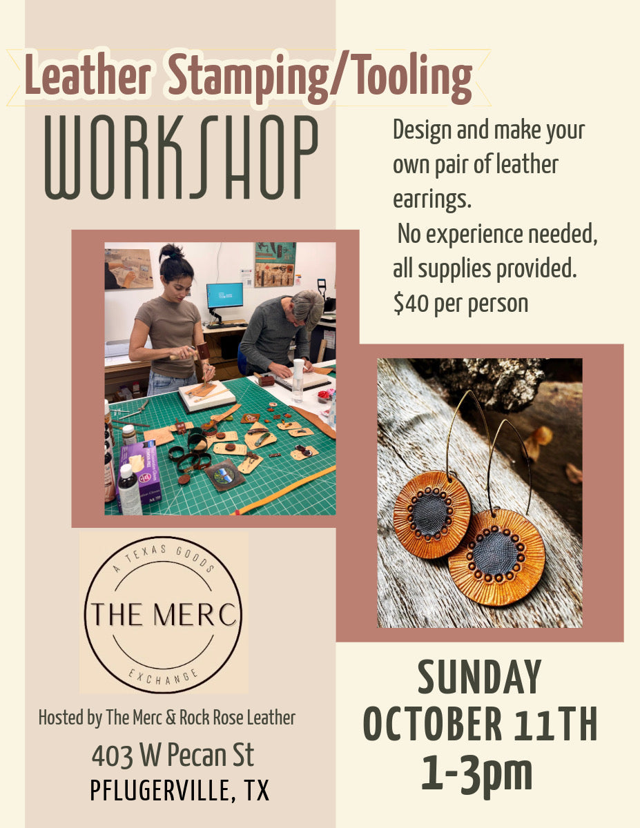 Leather Making Workshop