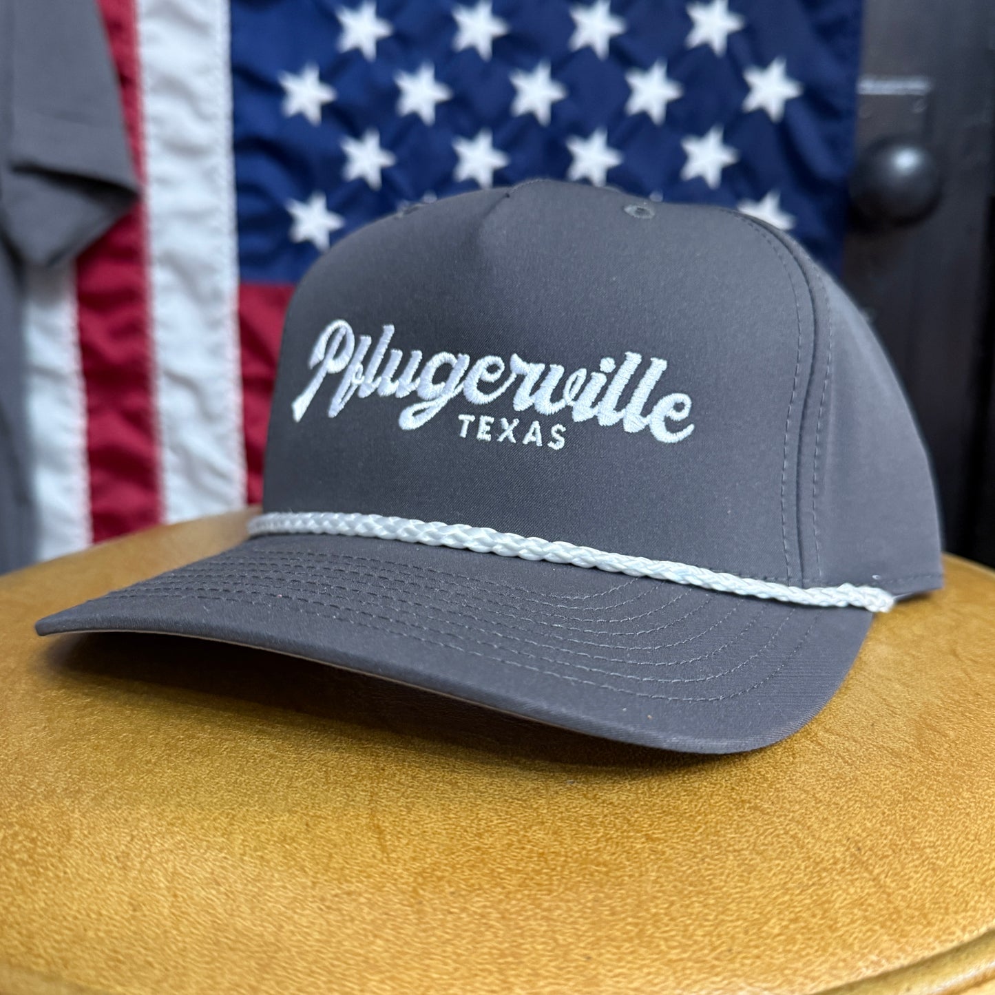 Cap - Pflugerville Embroidered - Classic Rope