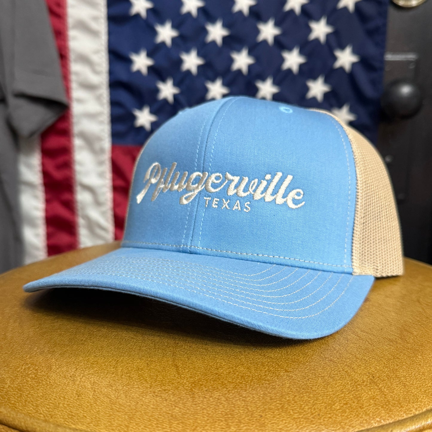 Cap - Pflugerville Embroidered - Classic Trucker