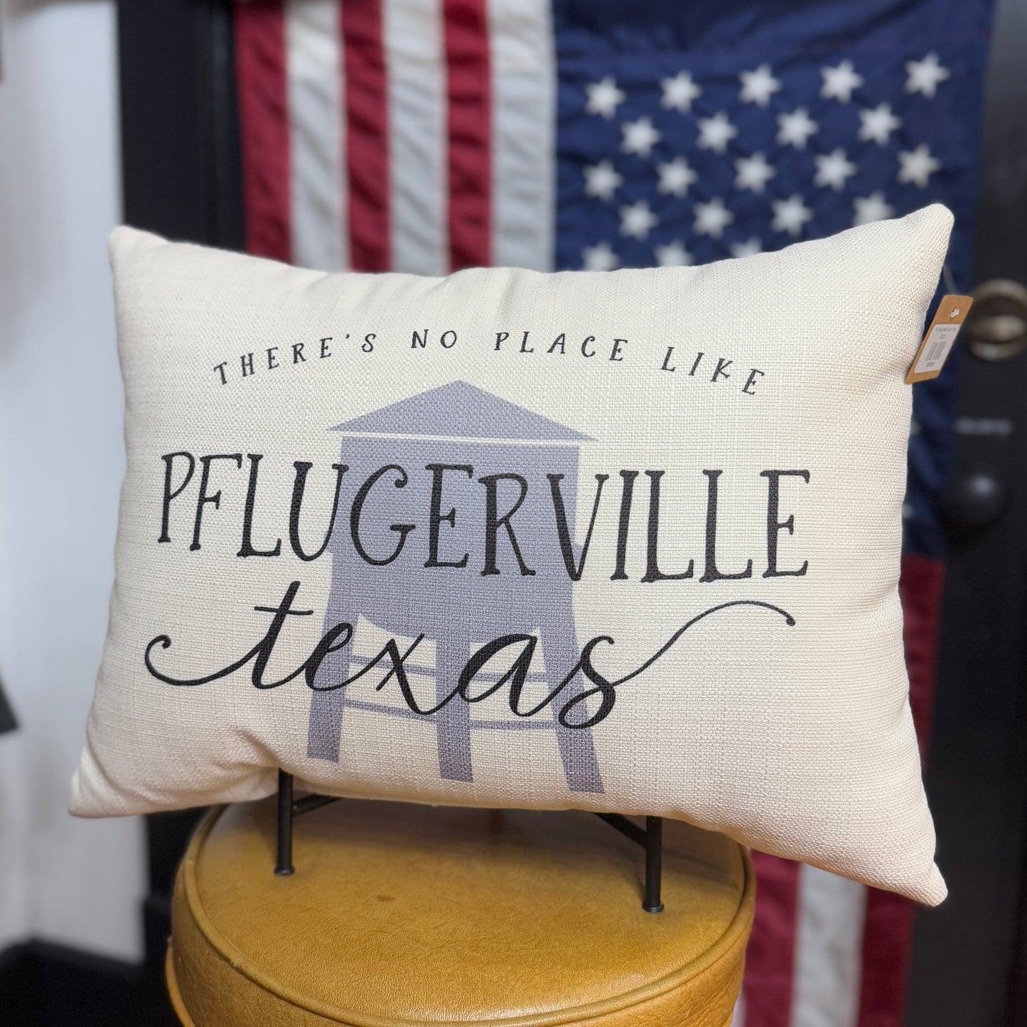 Pflugerville Water Tower Pillow