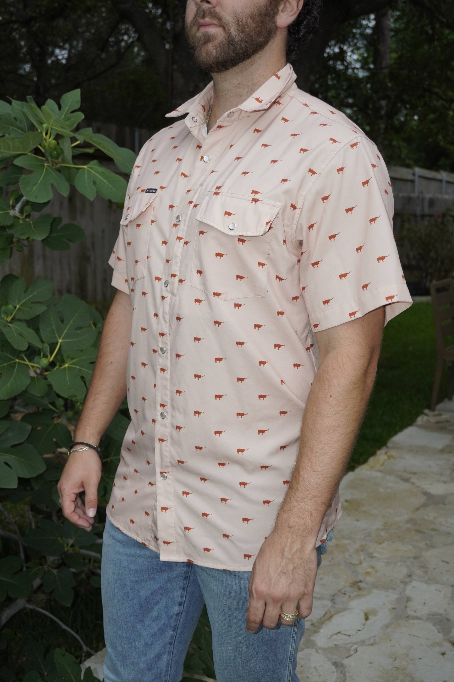 Pearl Snap Shirt - Texas Longhorns