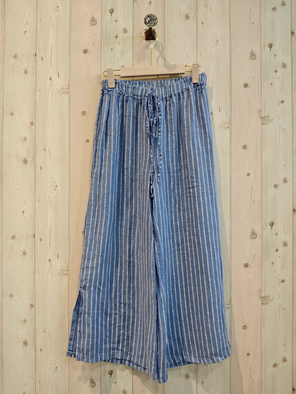 Striped Linen Trousers