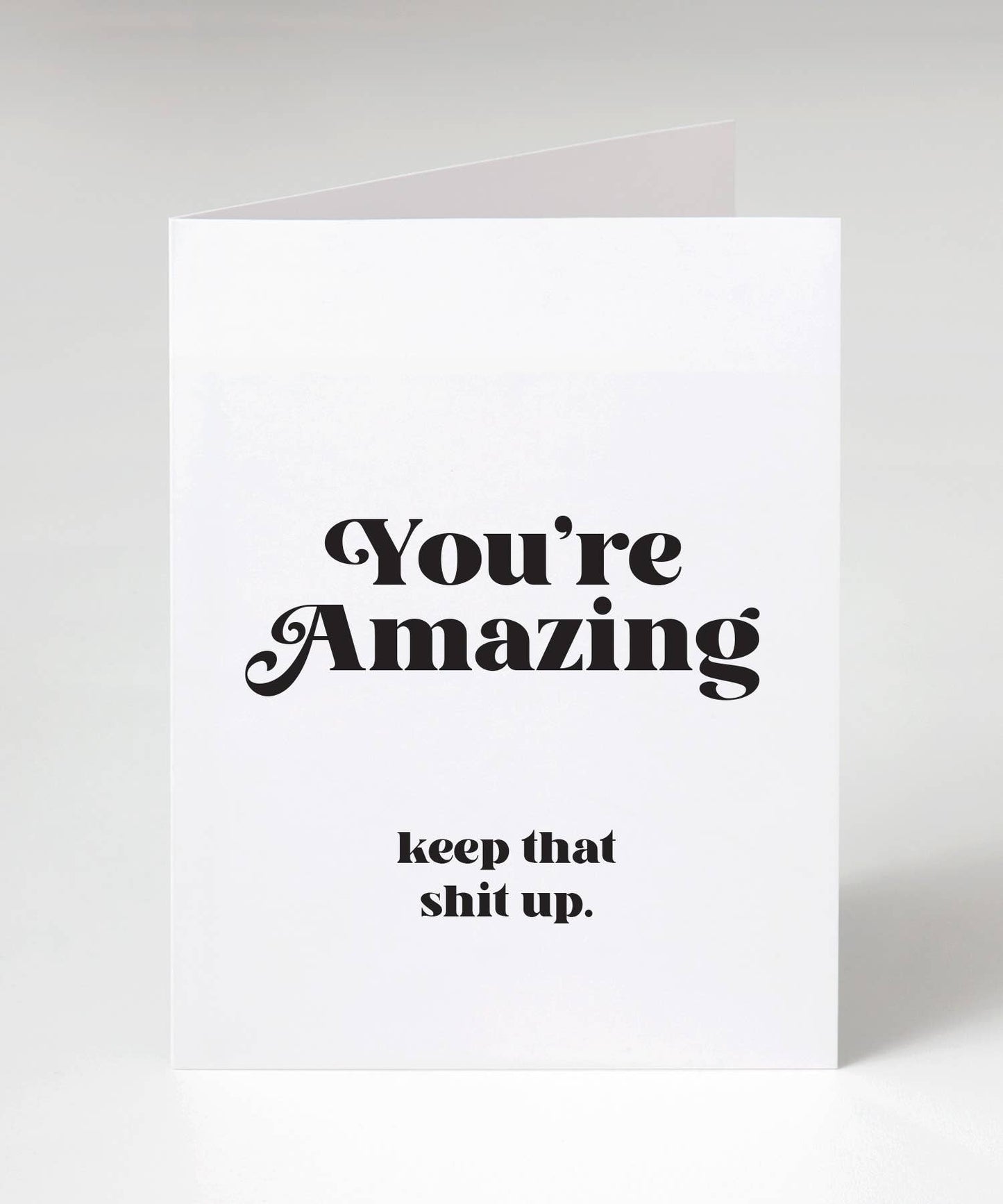 Greeting Card - Greeting - You're Amazing