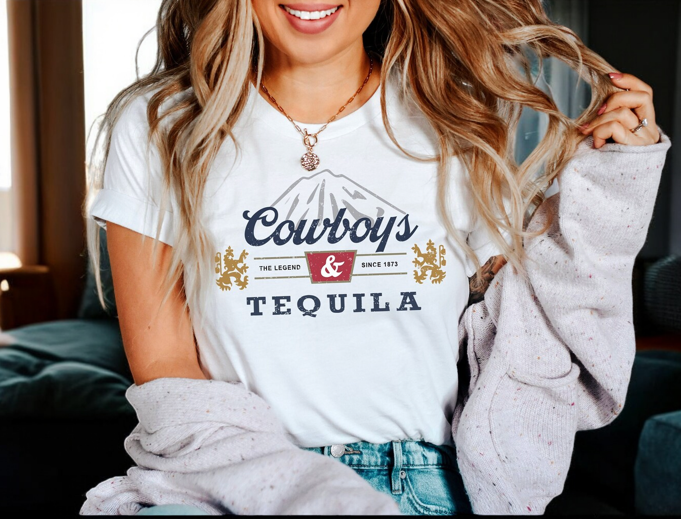 T- Shirt - Cowboys & Tequila