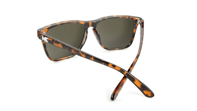 Sunglasses by Knockaround - Fast Lanes - Glossy Tortoise Shell / Amber