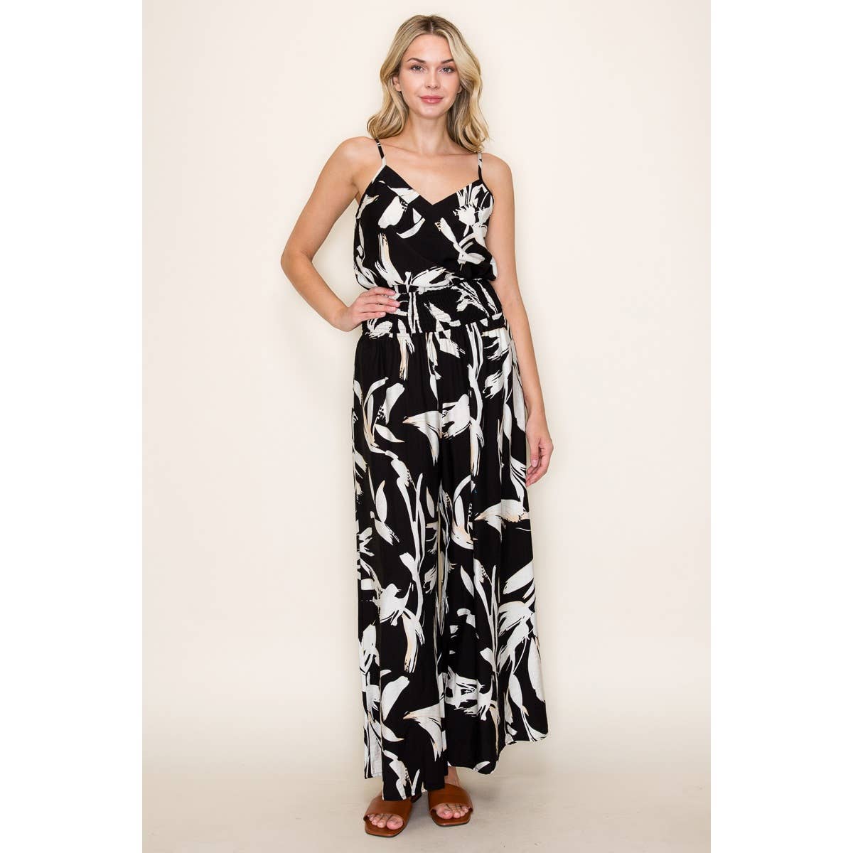 FLORAL PRINT PANTS