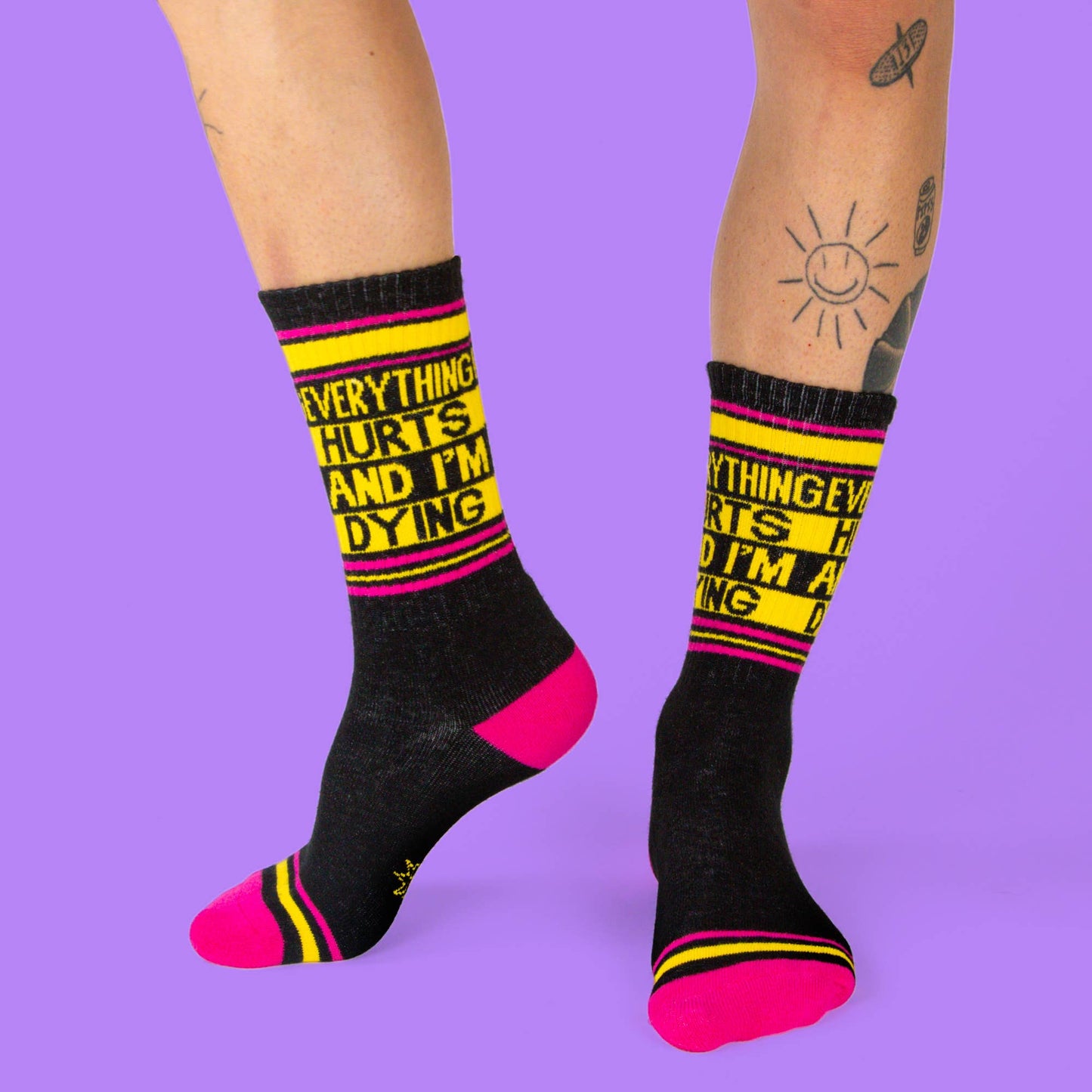 Socks - Everything Hurts and I'm Dying Gym