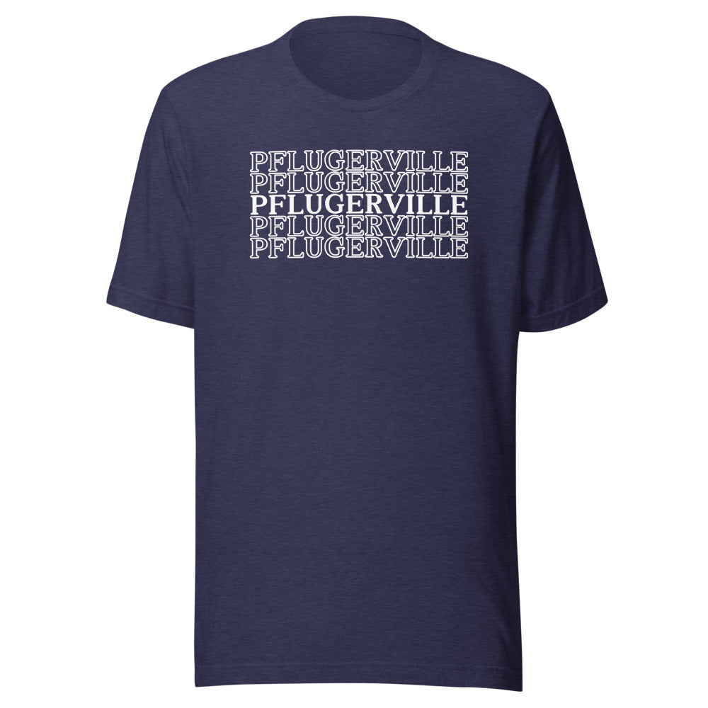 T-Shirt - Repeating Pflugerville Tee
