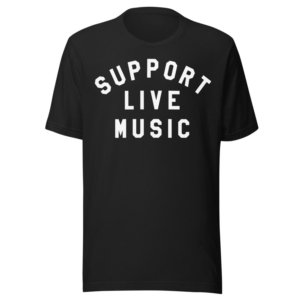 T-Shirt - Support Live Music