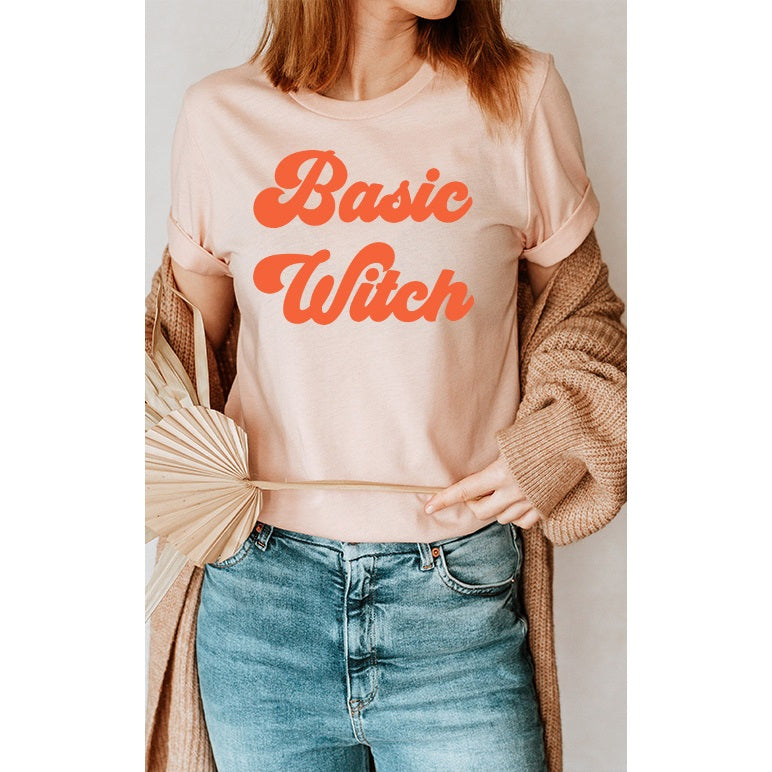 T-Shirt - Basic Witch Halloween