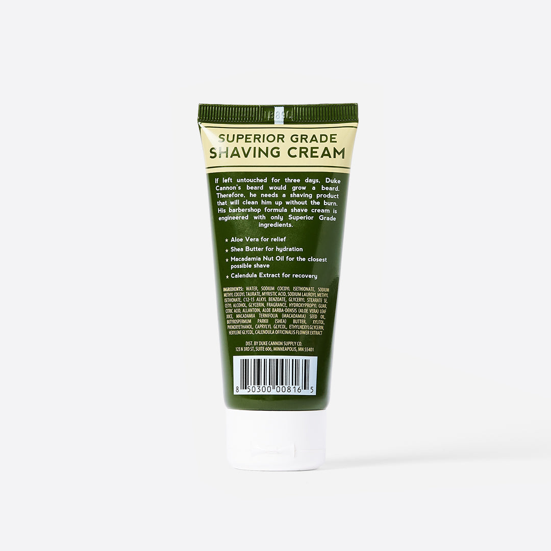 OEH Duke Cannon - Shaving Cream (Travel Size)