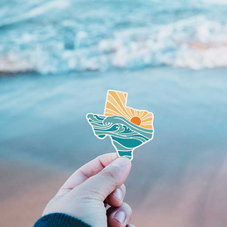 Sticker - Gulf Coast of Texas