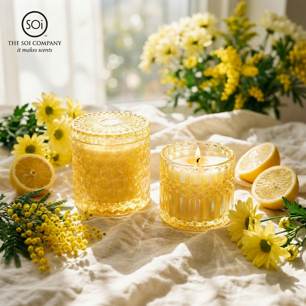 Petite Candle-  Sunshine Shimmer