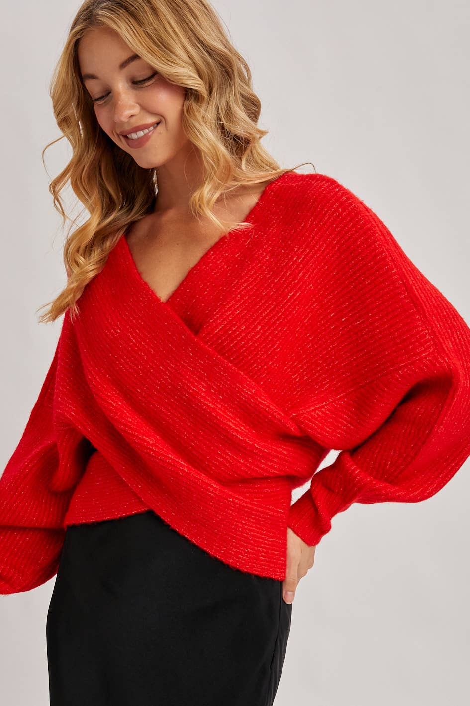 Sweater - Wrap Crossover