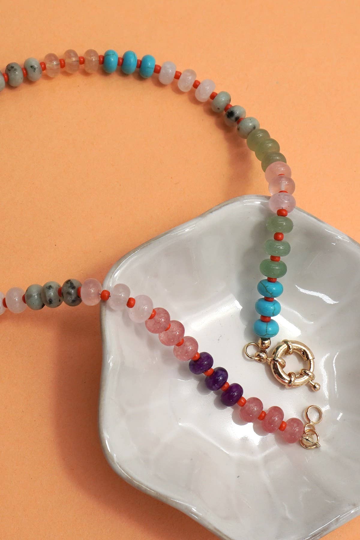Necklace- Natural Semi-Precious Stone