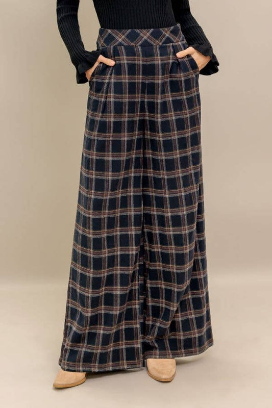 Pant- Woven Plaid