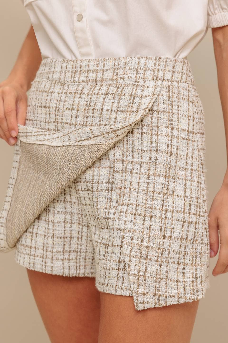 Skort- Tweed