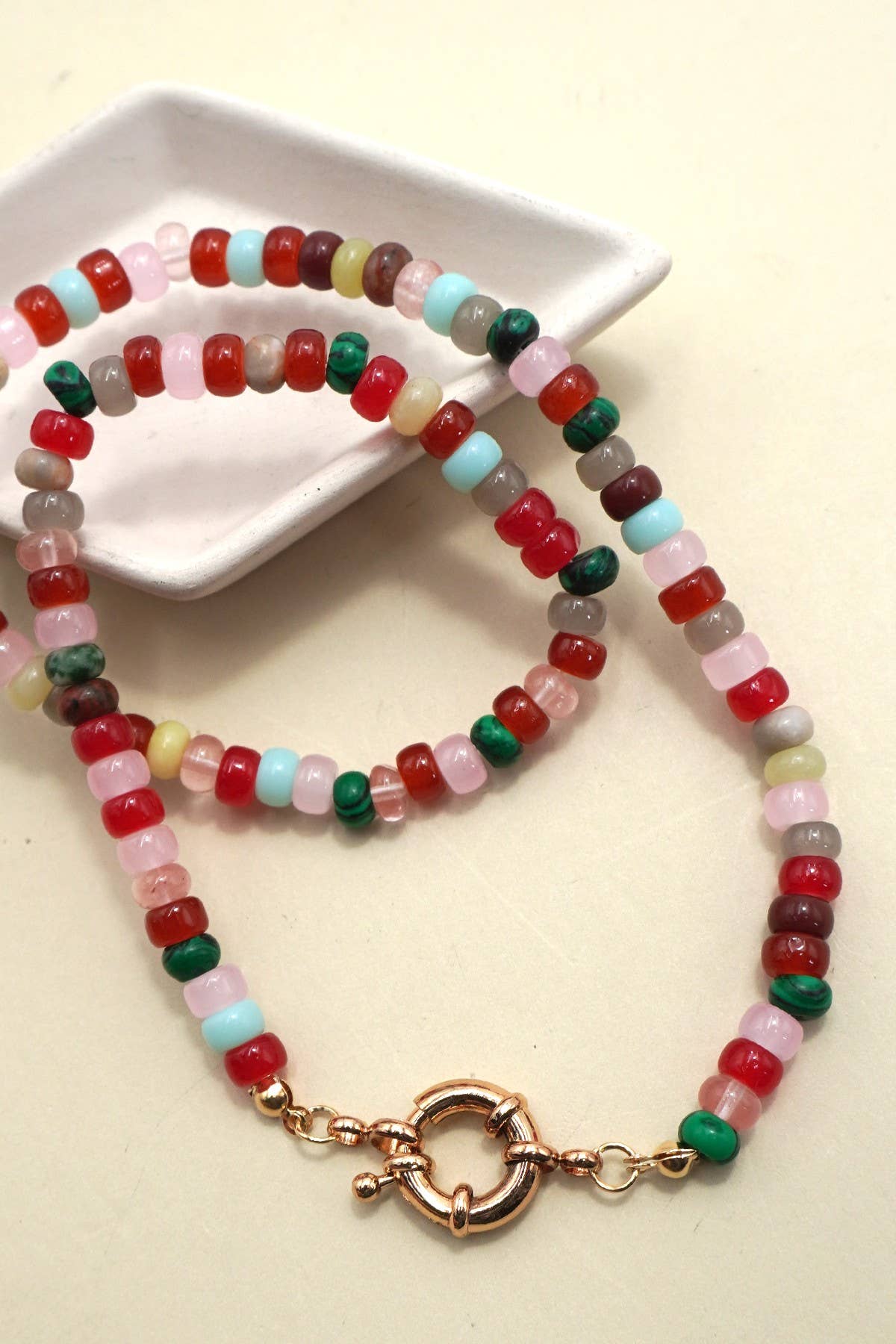 Necklace- Natural Semi-Precious Stone