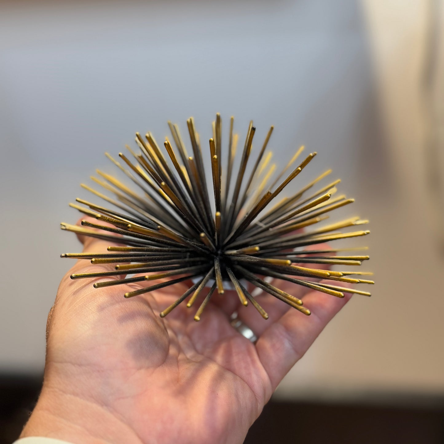 Black and Gold Starburst