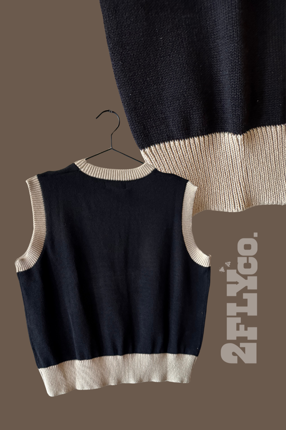 Sweater Vest- Retro Ranch