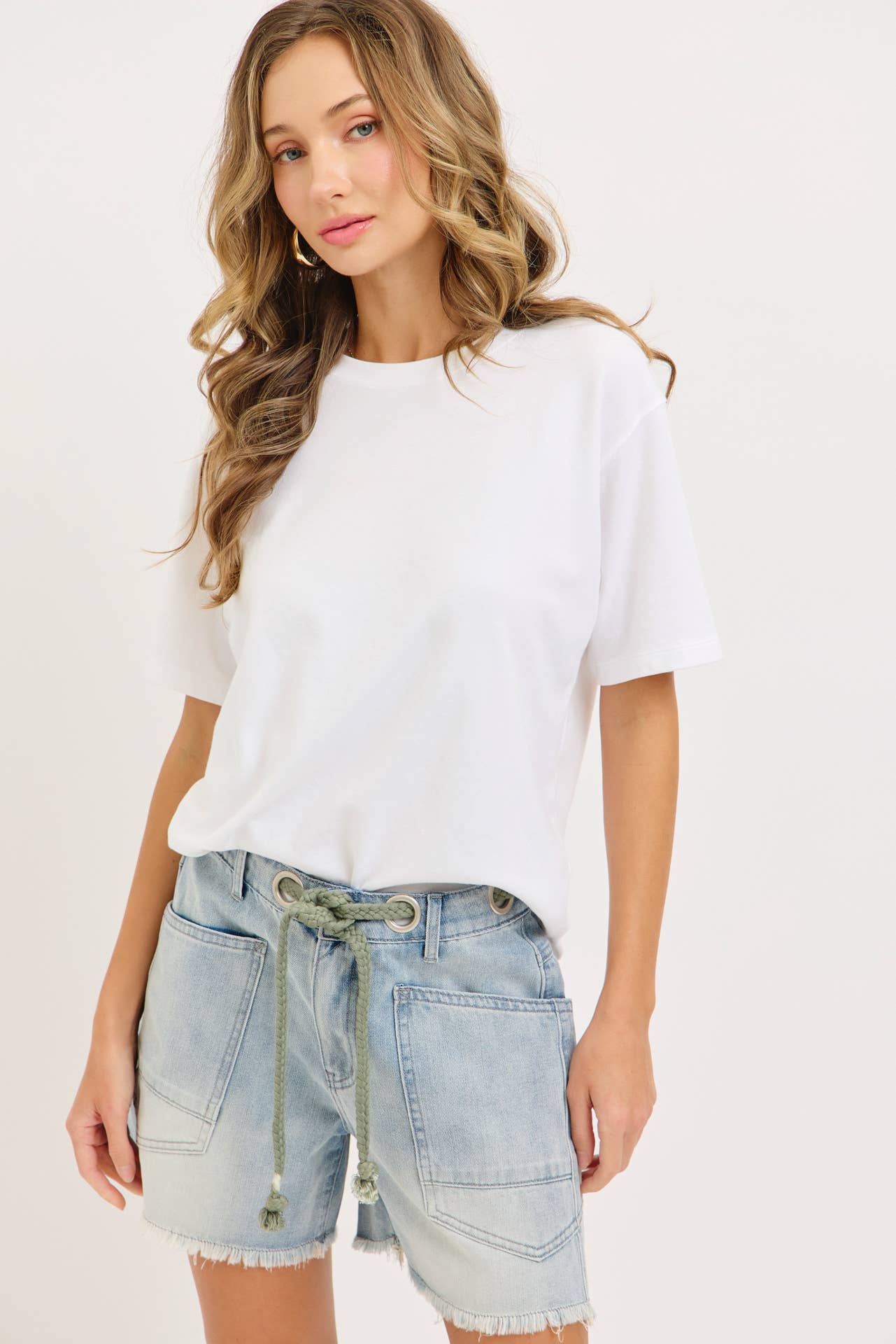 Shorts- Barrel Denim